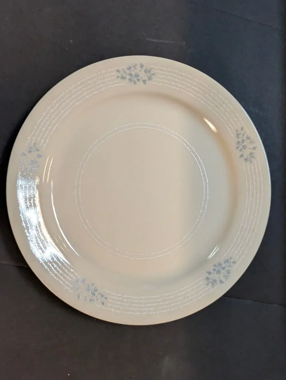 Corelle by Corning Country Cottage Blue Floral LOT OF 5 Dinner Plate Vintage 10